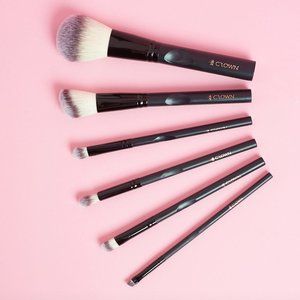 Crown Pro 6 Makeup Brush Set